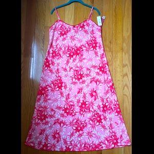 NWT Josie M Red/White Long Nightgown